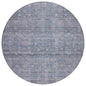 Kaelora Blue Washable Indoor-Outdoor Rug
