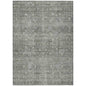 Kaelora Gray Washable Indoor-Outdoor Rug