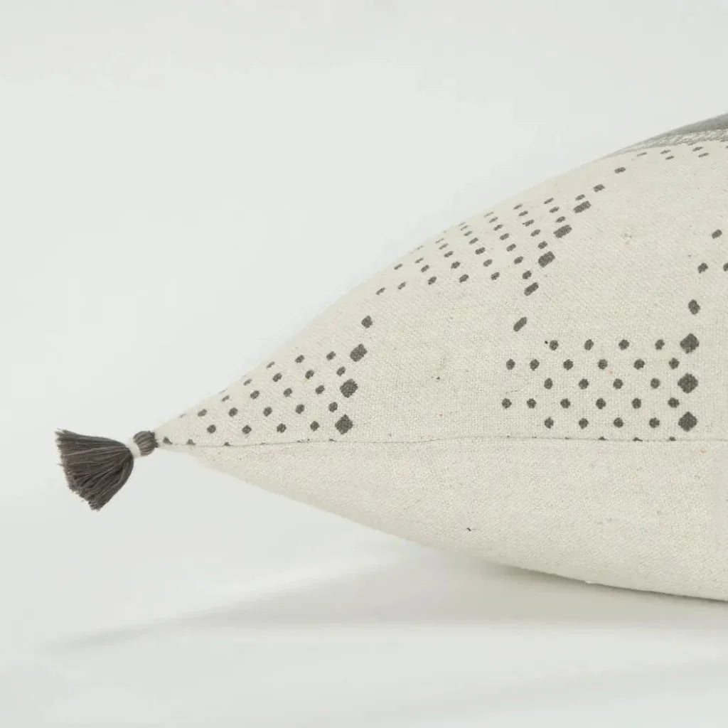 Kaia Gray Sofa Pillow With Insert - LOOMLAN - LOOMLAN - Throw Pillows