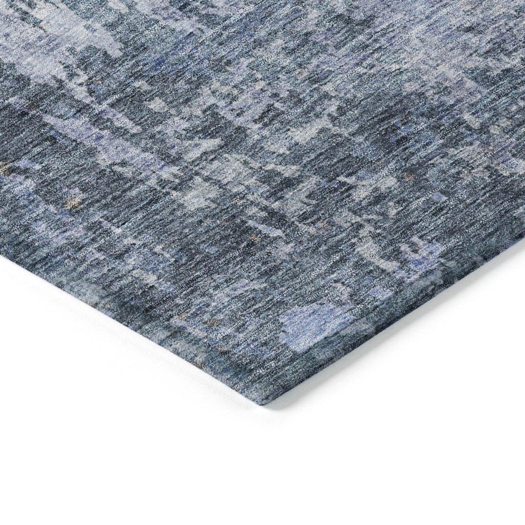 Kairi Blue Washable Indoor - Outdoor Rug - LOOMLAN - LOOMLAN Rugs - Outdoor Rugs