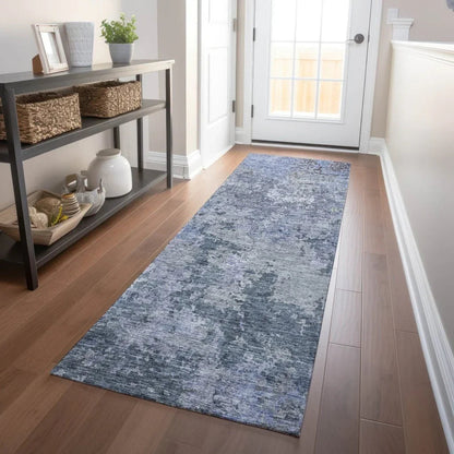 Kairi Blue Washable Indoor - Outdoor Rug - LOOMLAN - LOOMLAN Rugs - Outdoor Rugs