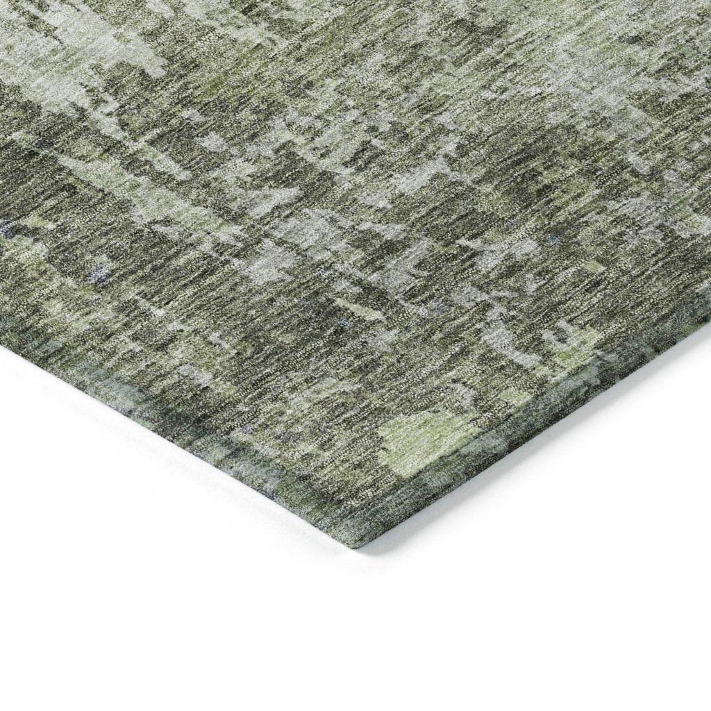 Kairi Green Washable Indoor - Outdoor Rug - LOOMLAN - LOOMLAN Rugs - Outdoor Rugs