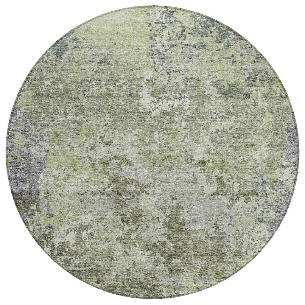 Kairi Green Washable Indoor - Outdoor Rug - LOOMLAN - LOOMLAN Rugs - Outdoor Rugs