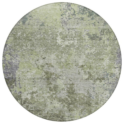 Kairi Green Washable Indoor - Outdoor Rug - LOOMLAN - LOOMLAN Rugs - Outdoor Rugs