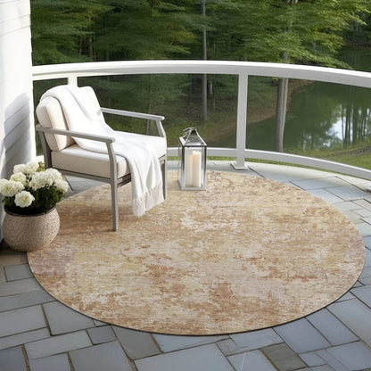 Kairi Orange Washable Indoor - Outdoor Rug - LOOMLAN - LOOMLAN Rugs - Outdoor Rugs