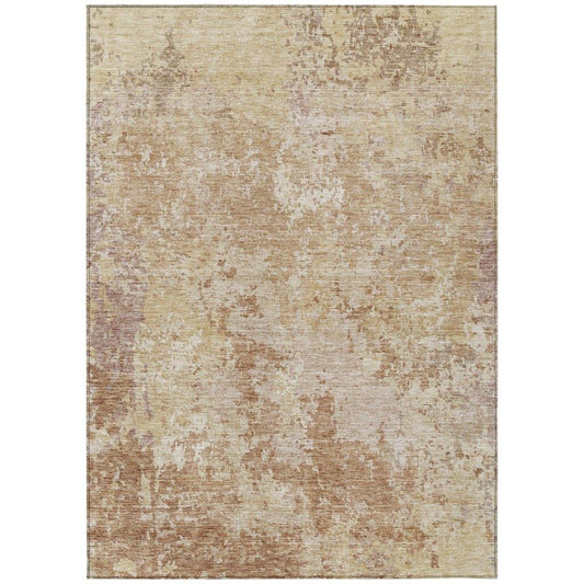 Kairi Orange Washable Indoor - Outdoor Rug - LOOMLAN - LOOMLAN Rugs - Outdoor Rugs