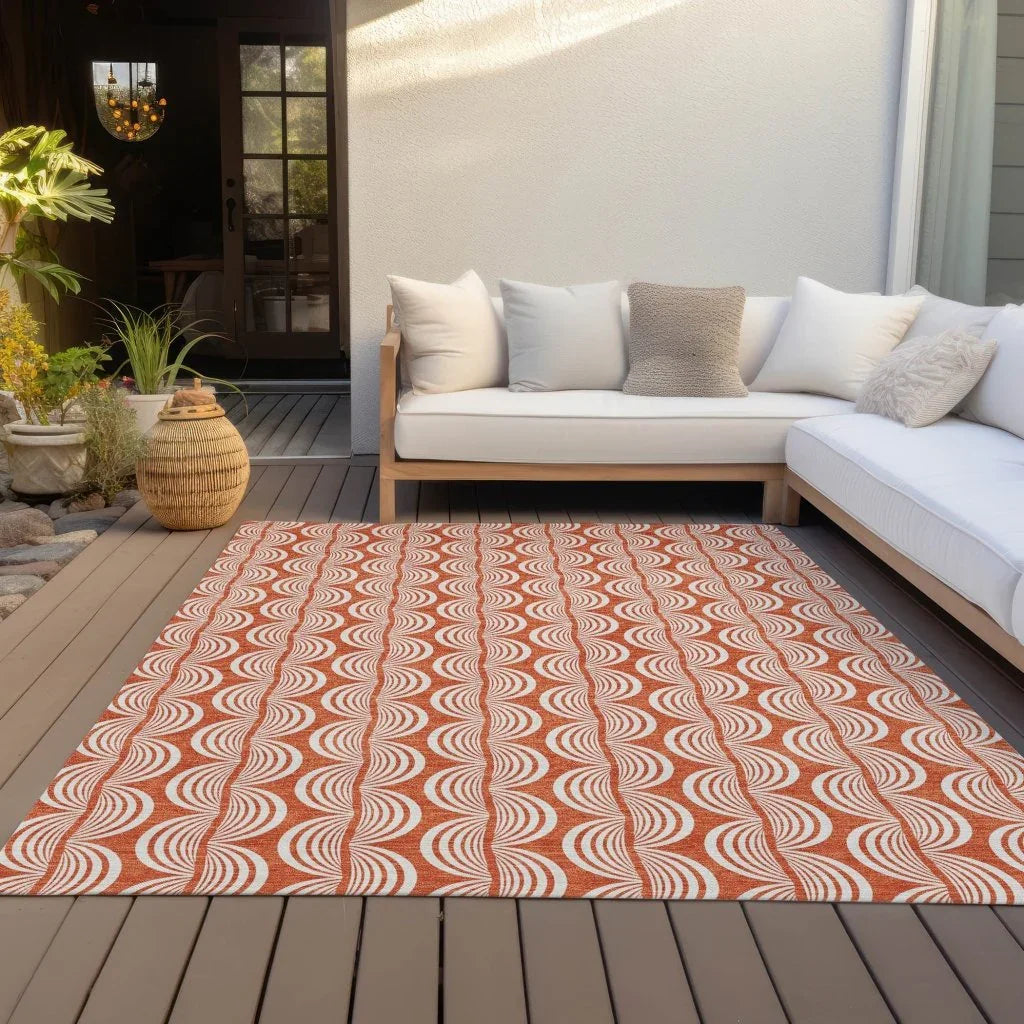 Kairova Coral Washable Indoor-Outdoor Rug-Outdoor Rugs-LOOMLAN Rugs-LOOMLAN