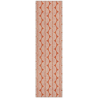 Kairova Coral Washable Indoor-Outdoor Rug-Outdoor Rugs-LOOMLAN Rugs-2'3" x 7'6"-LOOMLAN