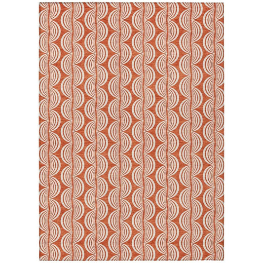 Kairova Coral Washable Indoor-Outdoor Rug-Outdoor Rugs-LOOMLAN Rugs-2'6" x 3'10"-LOOMLAN