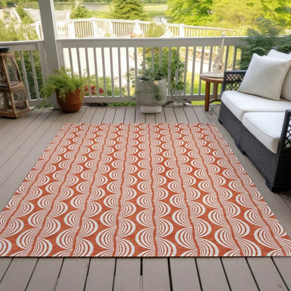 Kairova Coral Washable Indoor-Outdoor Rug-Outdoor Rugs-LOOMLAN Rugs-LOOMLAN