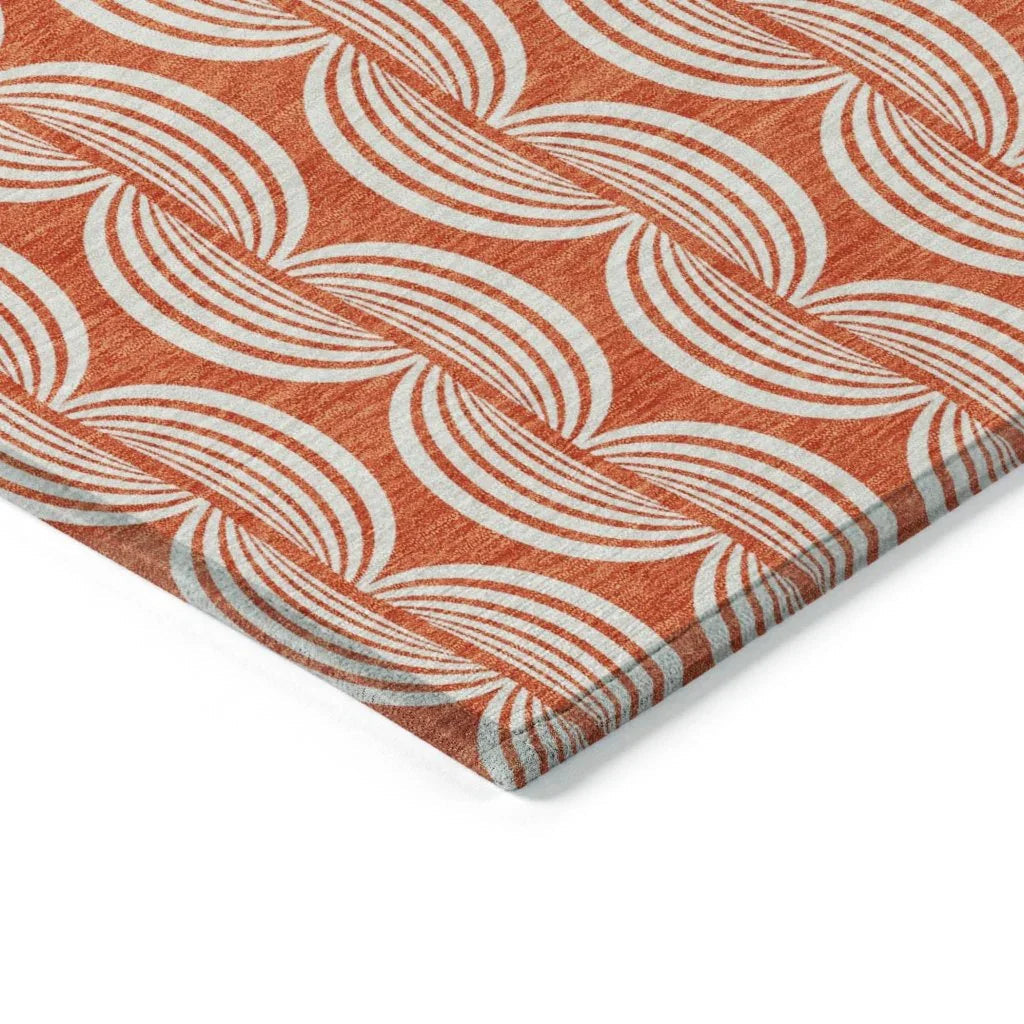 Kairova Coral Washable Indoor-Outdoor Rug-Outdoor Rugs-LOOMLAN Rugs-LOOMLAN