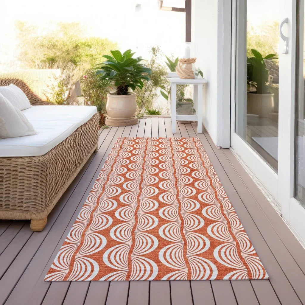 Kairova Coral Washable Indoor-Outdoor Rug-Outdoor Rugs-LOOMLAN Rugs-LOOMLAN