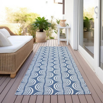 Kairova Denim Washable Indoor-Outdoor Rug-Outdoor Rugs-LOOMLAN Rugs-LOOMLAN