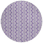 Kairova Purple Washable Indoor-Outdoor Rug-Outdoor Rugs-LOOMLAN Rugs-8' x 8'-LOOMLAN