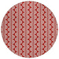 Kairova Red Washable Indoor-Outdoor Rug-Outdoor Rugs-LOOMLAN Rugs-8' x 8'-LOOMLAN