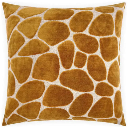 Kalani Amber Brown Throw Pillow With Insert - LOOMLAN - D.V. Kap - Throw Pillows