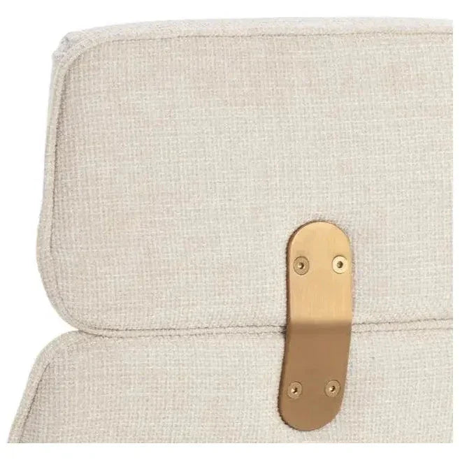 Kalev Office Chair Chacha Cream with-Office Chairs-SUNPAN-LOOMLAN