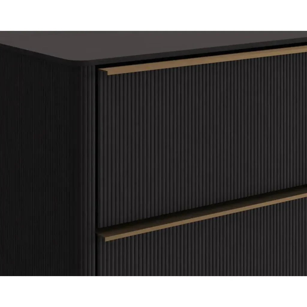 Kalla 2 Drawers Wooden Nightstand - LOOMLAN - SUNPAN - Nightstands