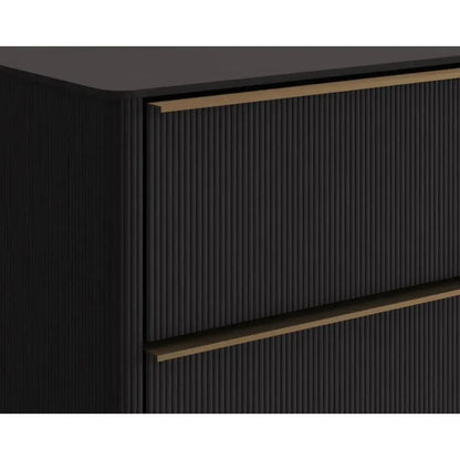 Kalla 2 Drawers Wooden Nightstand - LOOMLAN - SUNPAN - Nightstands