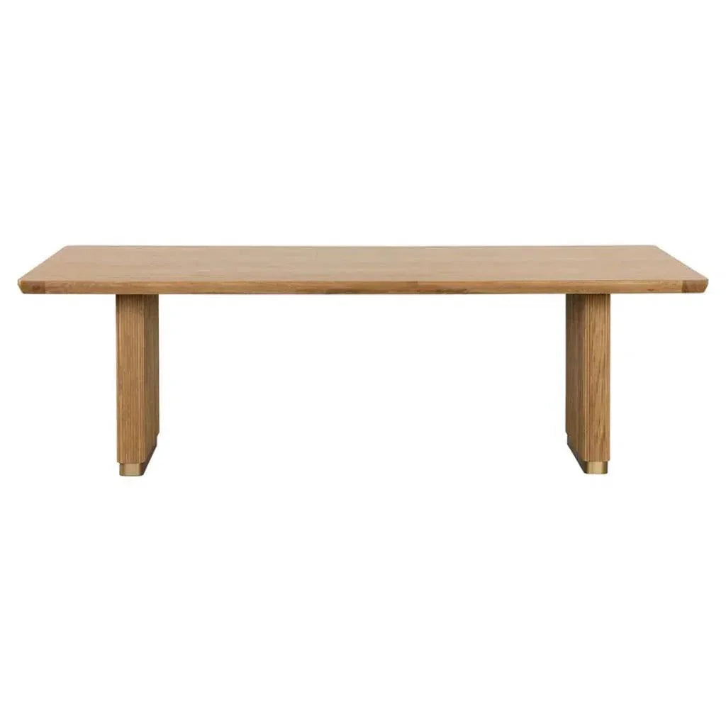 Kalla Rectangle Wooden Dining Table-Dining Tables-SUNPAN-LOOMLAN