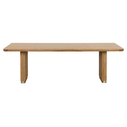 Kalla Rectangle Wooden Dining Table-Dining Tables-SUNPAN-LOOMLAN