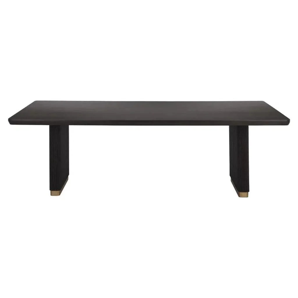 Kalla Rectangle Wooden Dining Table-Dining Tables-SUNPAN-LOOMLAN