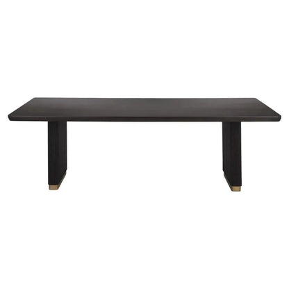 Kalla Rectangle Wooden Dining Table-Dining Tables-SUNPAN-LOOMLAN