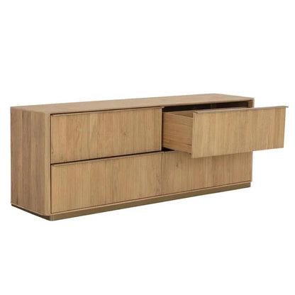 Kalla Solid Wood Dresser - LOOMLAN - SUNPAN - Dressers