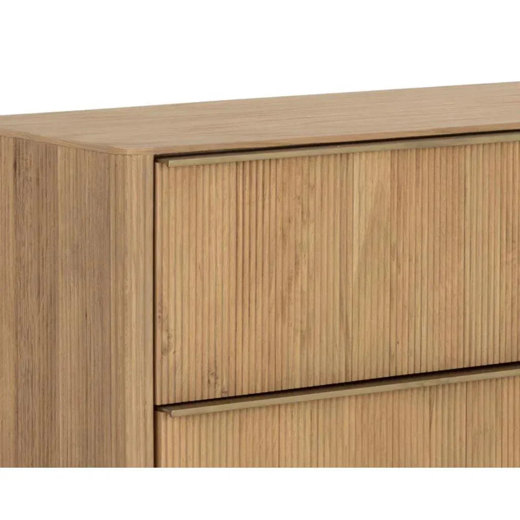 Kalla Solid Wood Dresser - LOOMLAN - SUNPAN - Dressers