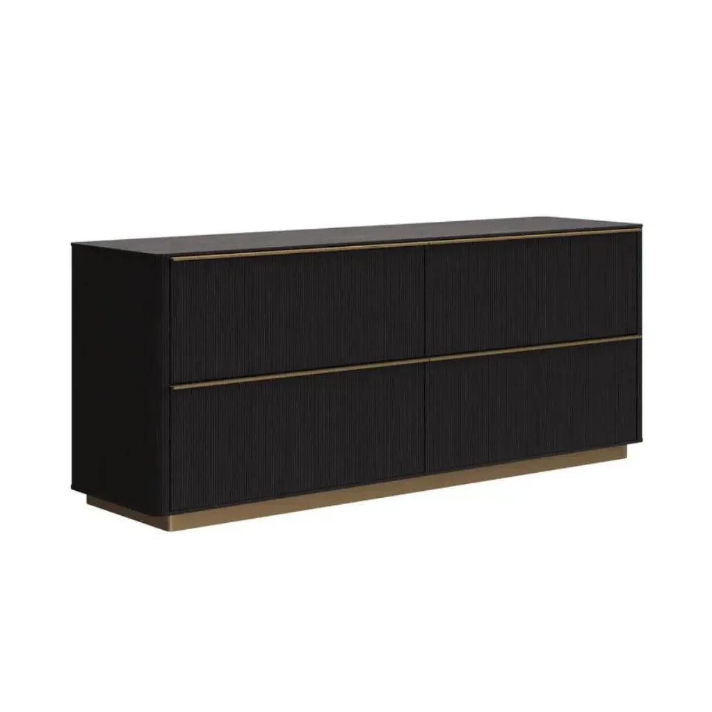 Kalla Solid Wood Dresser - LOOMLAN - SUNPAN - Dressers