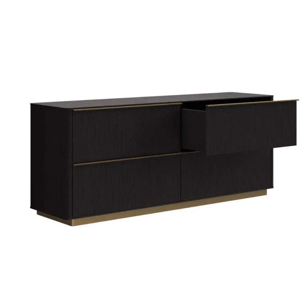 Kalla Solid Wood Dresser - LOOMLAN - SUNPAN - Dressers