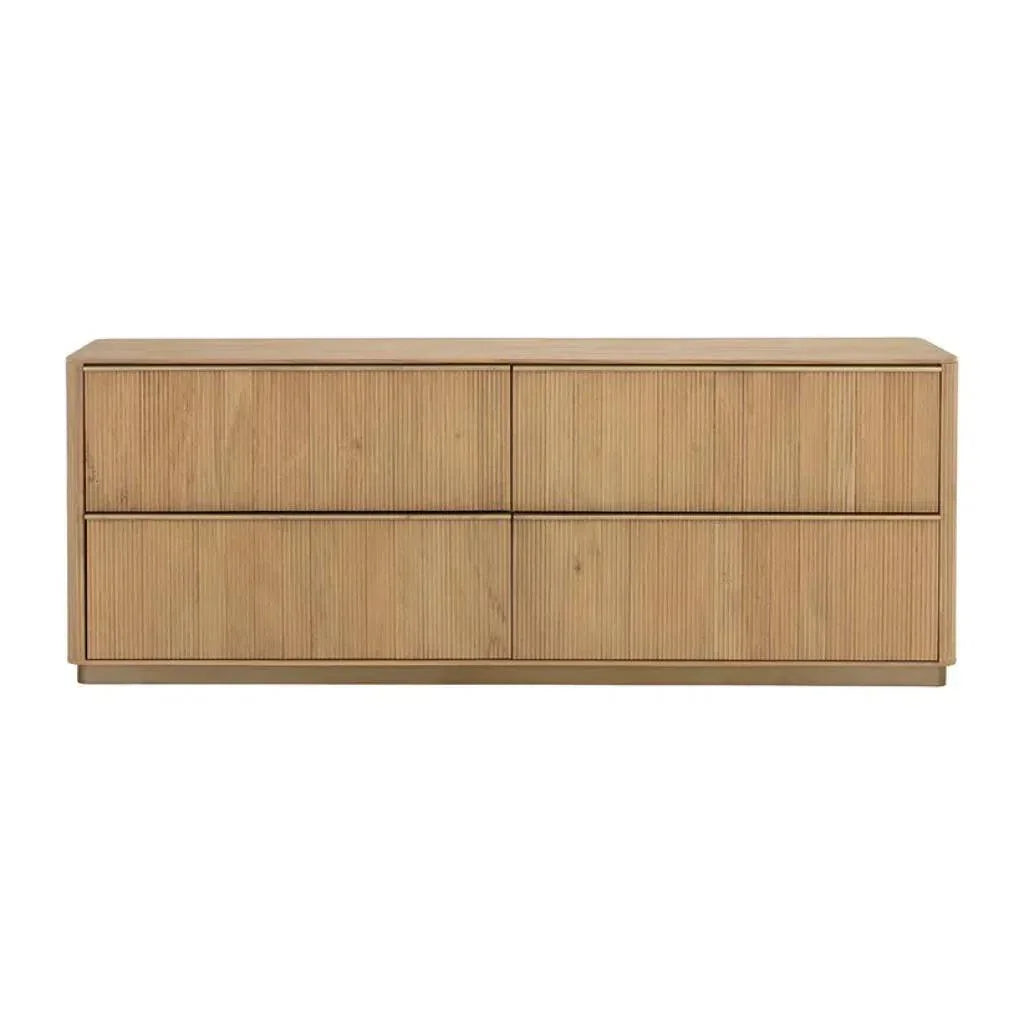 Kalla Solid Wood Dresser - LOOMLAN - SUNPAN - Dressers