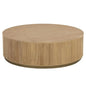 Kalla Wooden Round Coffee Table - LOOMLAN - SUNPAN - Coffee Tables