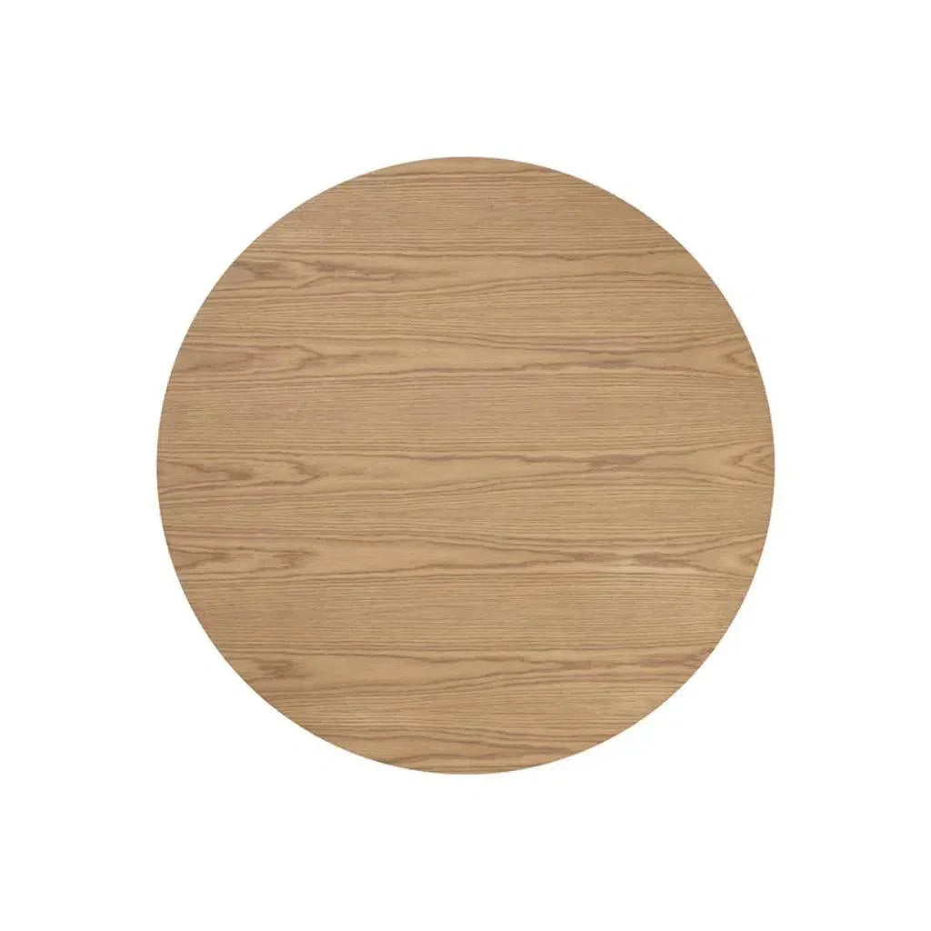 Kalla Wooden Round Coffee Table - LOOMLAN - SUNPAN - Coffee Tables