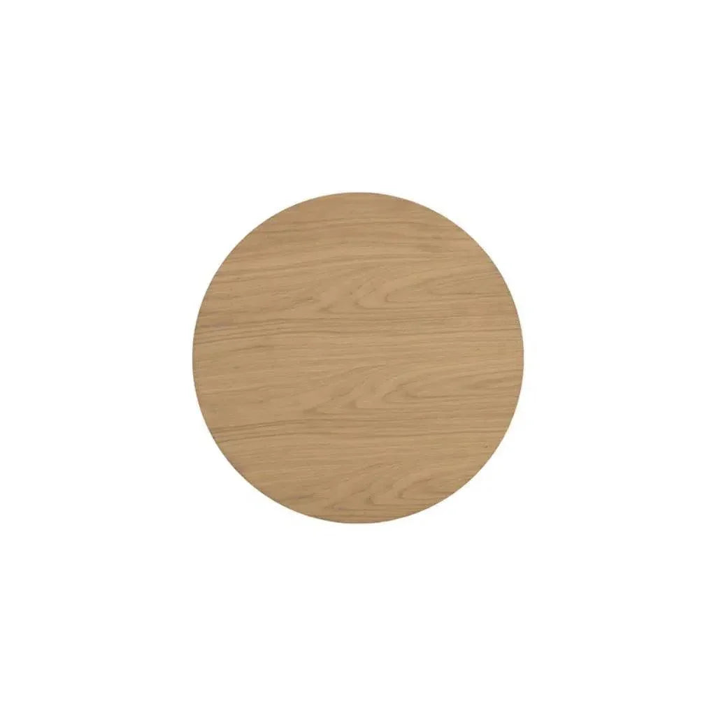 Kalla Wooden Round Side Table - LOOMLAN - SUNPAN - Side Tables