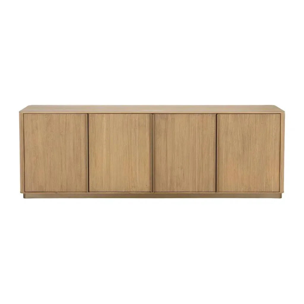 Kalla Wooden Steel Sideboard - LOOMLAN - SUNPAN - Sideboards