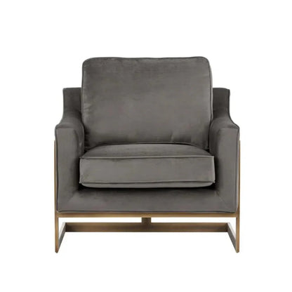 Kalmin Fabric Lounge Chair - LOOMLAN - SUNPAN - Club Chairs