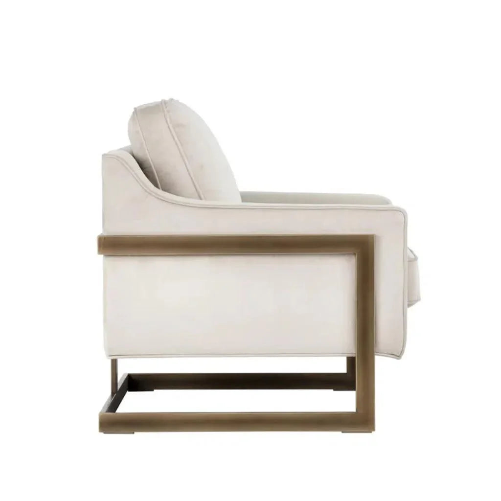 Kalmin Fabric Lounge Chair - LOOMLAN - SUNPAN - Club Chairs