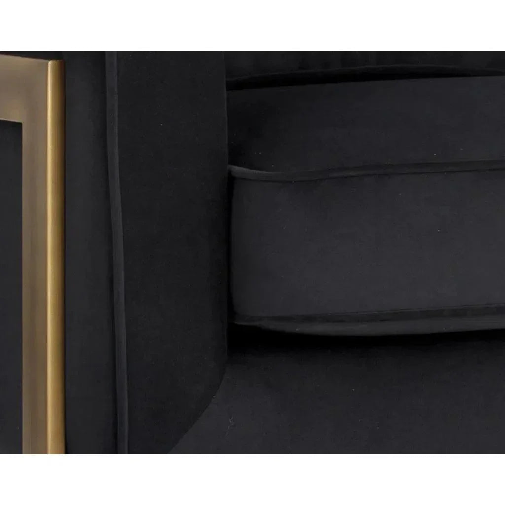 Kalmin Fabric Lounge Chair - LOOMLAN - SUNPAN - Club Chairs