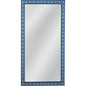 Kamal Bone Blue Vertical Floor Mirror-Floor Mirrors-Bassett Mirror-LOOMLAN