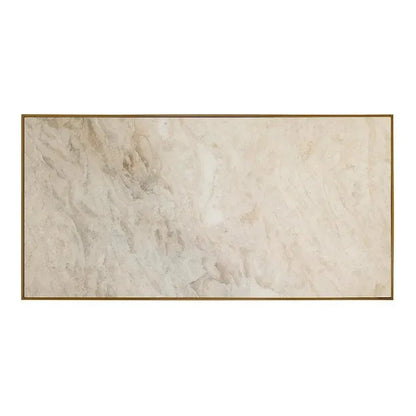 Kamali Coffee Table Marble Antique Gold Base - LOOMLAN - SUNPAN - Coffee Tables