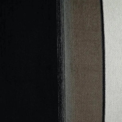 Kamara Ebony Abstract Black Large Throw Pillow Insert - LOOMLAN - D.V. Kap - Throw Pillows