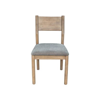 Kamelia Grey Armless Dining Chair 2PC
