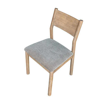 Kamelia Grey Armless Dining Chair 2PC