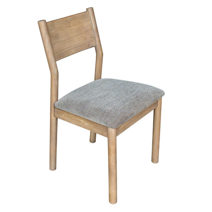 Kamelia Grey Armless Dining Chair 2PC