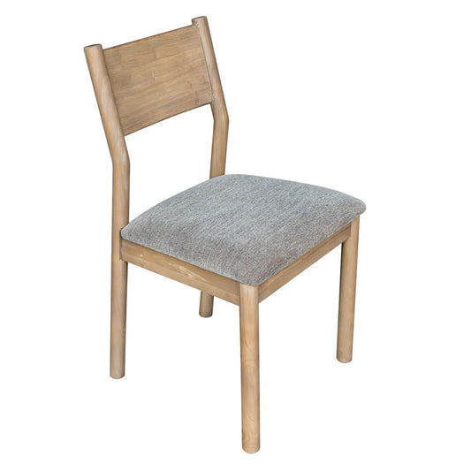 Kamelia Grey Armless Dining Chair 2PC