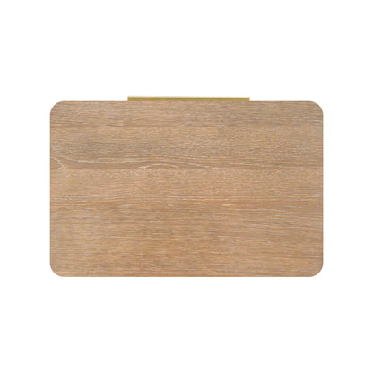 Kamelia One Drawer Wood Nightstand-Nightstands-LH Imports-LOOMLAN