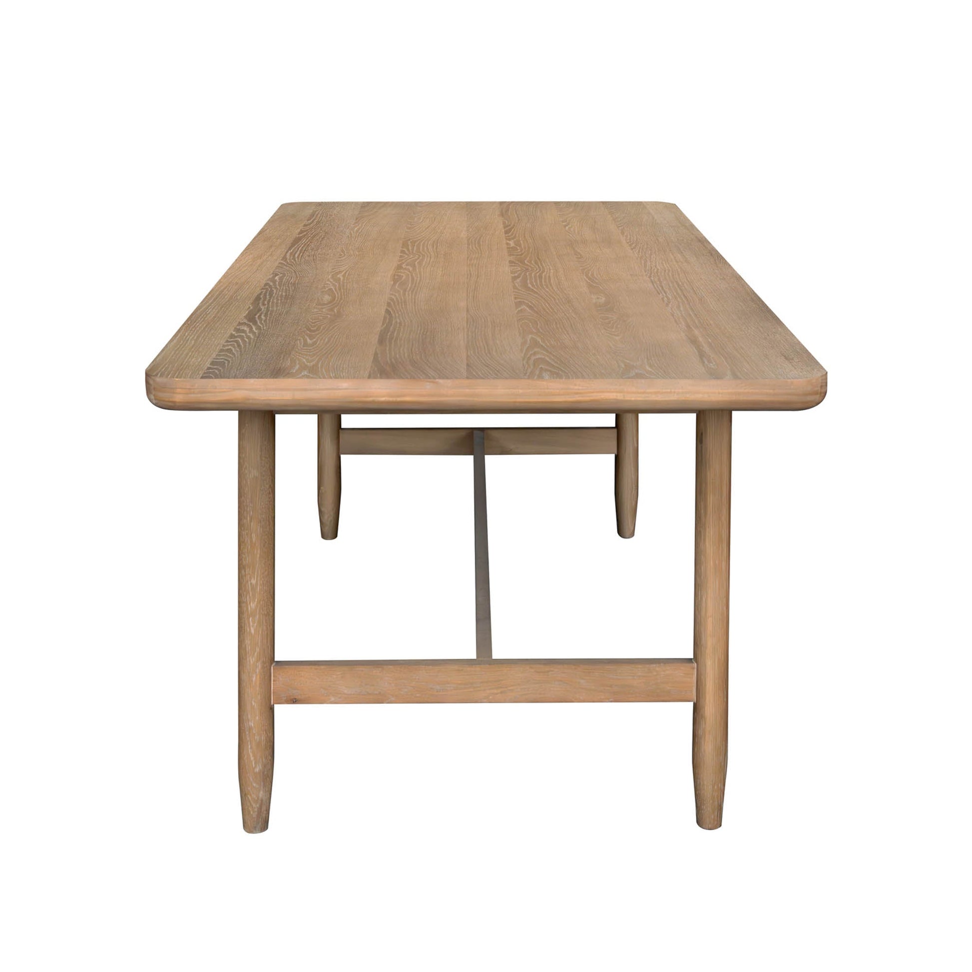 Kamelia Rectangular Dining Table-Dining Tables-LH Imports-LOOMLAN