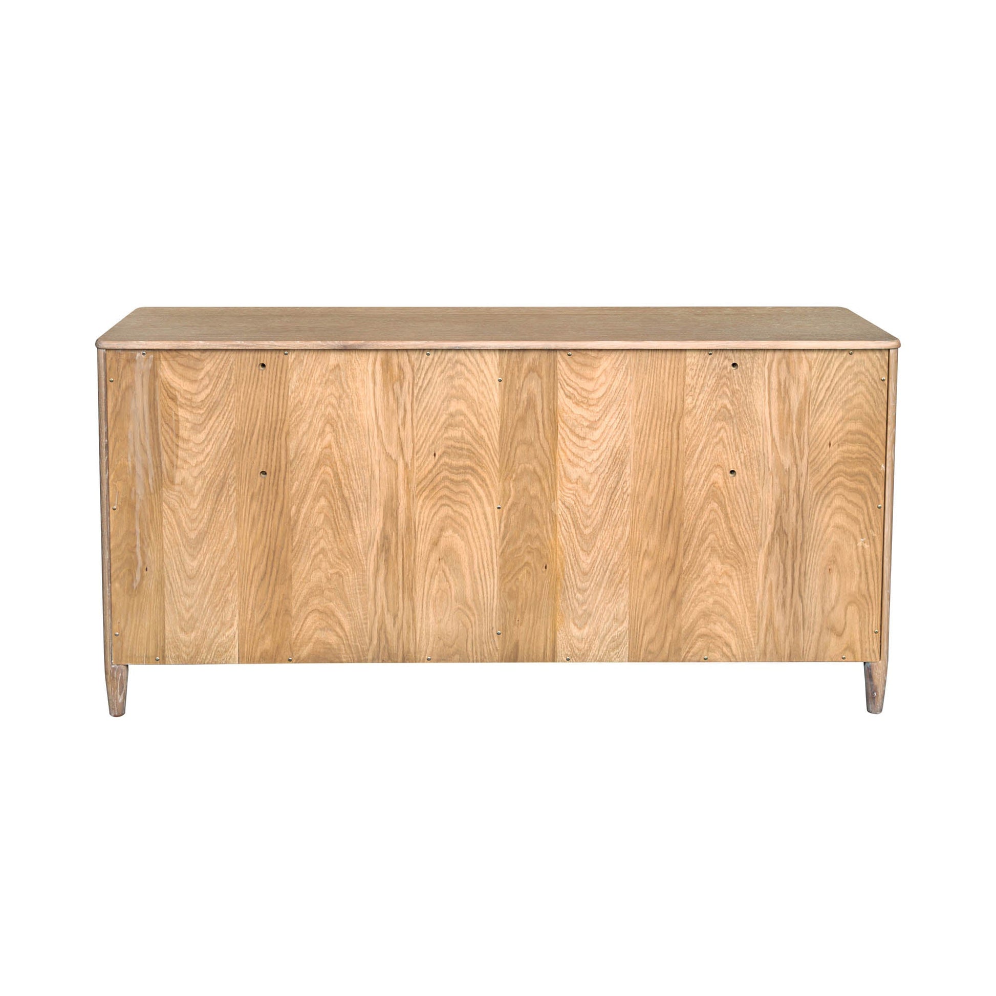 Kamelia Six Drawers Wood Dresser-Dressers-LH Imports-LOOMLAN