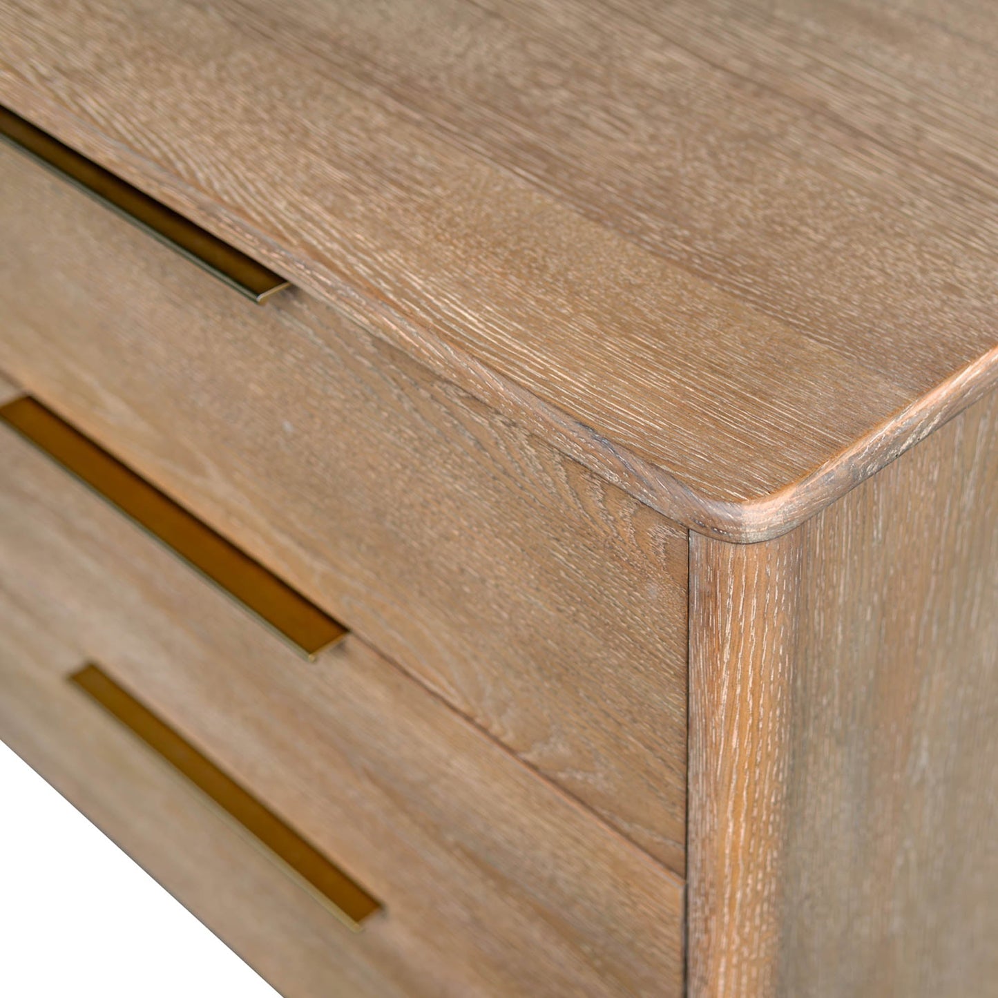 Kamelia Six Drawers Wood Dresser-Dressers-LH Imports-LOOMLAN